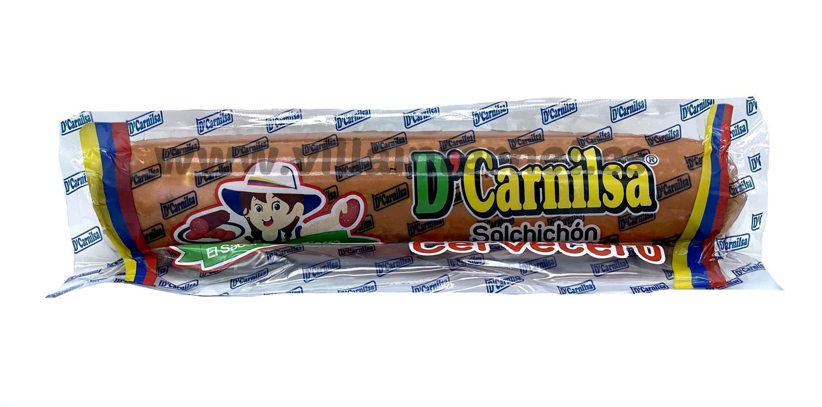 Salchichon Cervecero 580g D'CARNILSA congelado