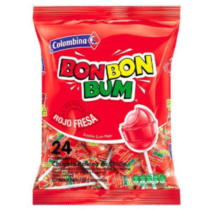 Bon Bon Bum Fresa 24 unidades